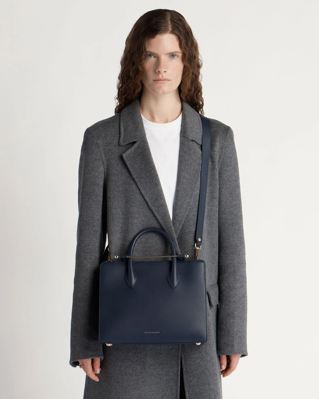 Midi Tote - Marine Blue