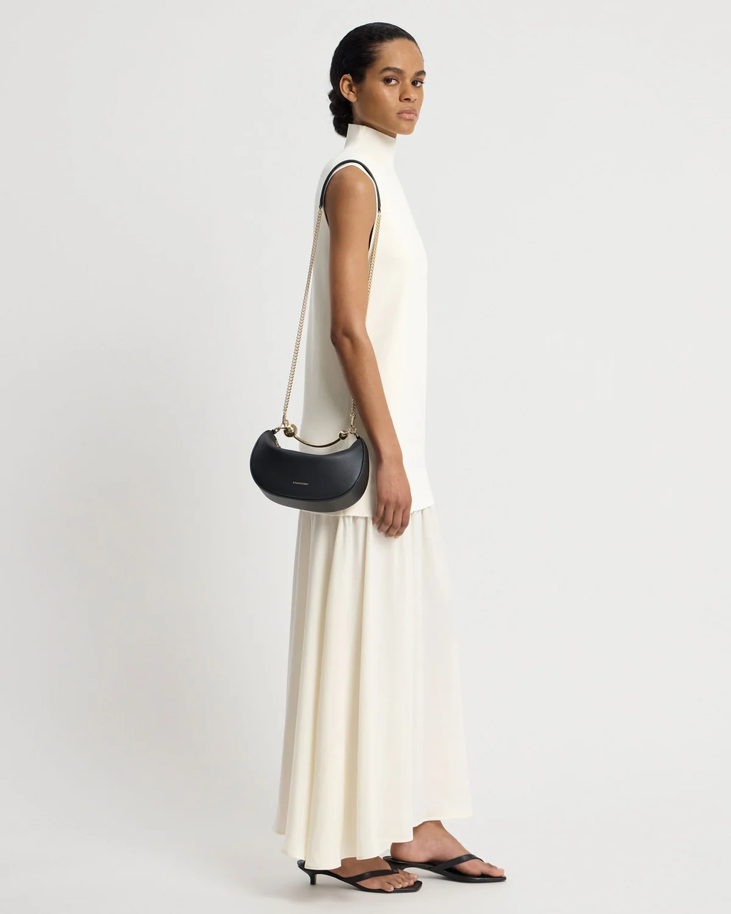 Crescent Moon Mini - Black