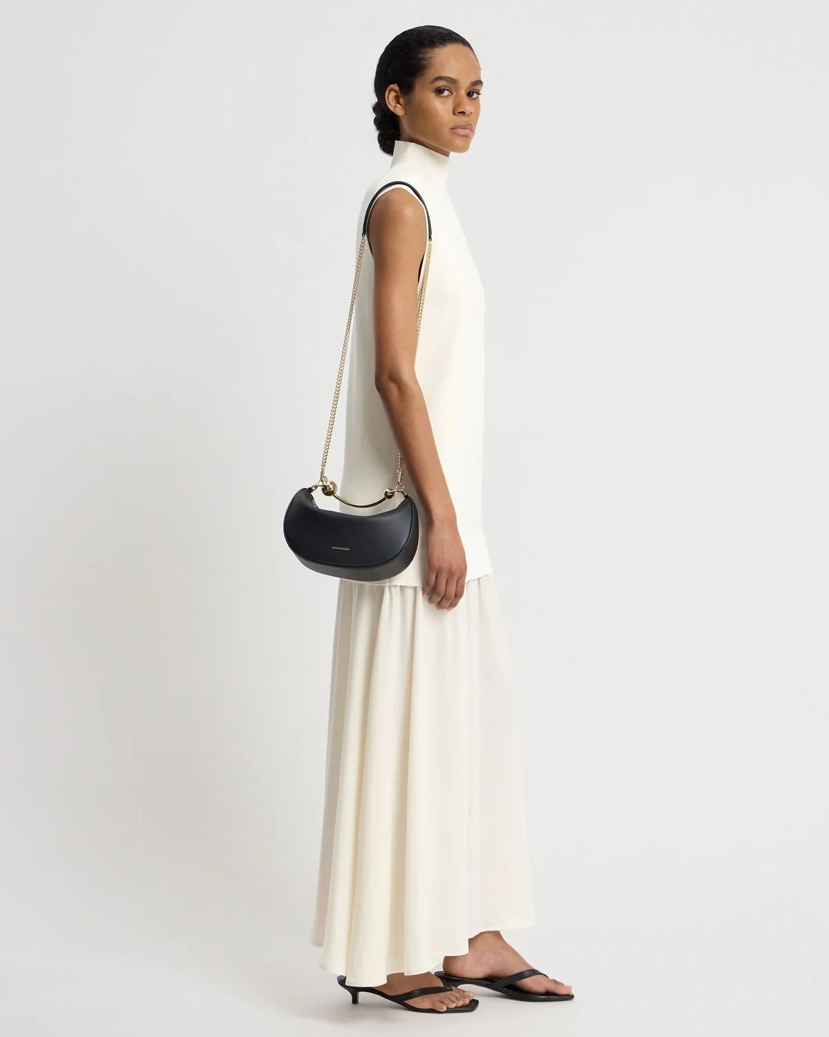 Crescent Moon Mini - Black