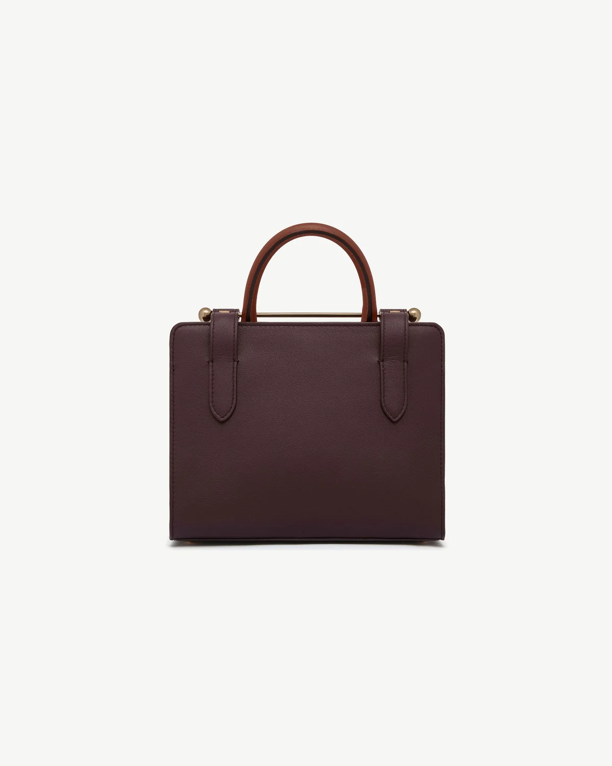 Mini Tote - Burgundy/Chestnut/Walnut