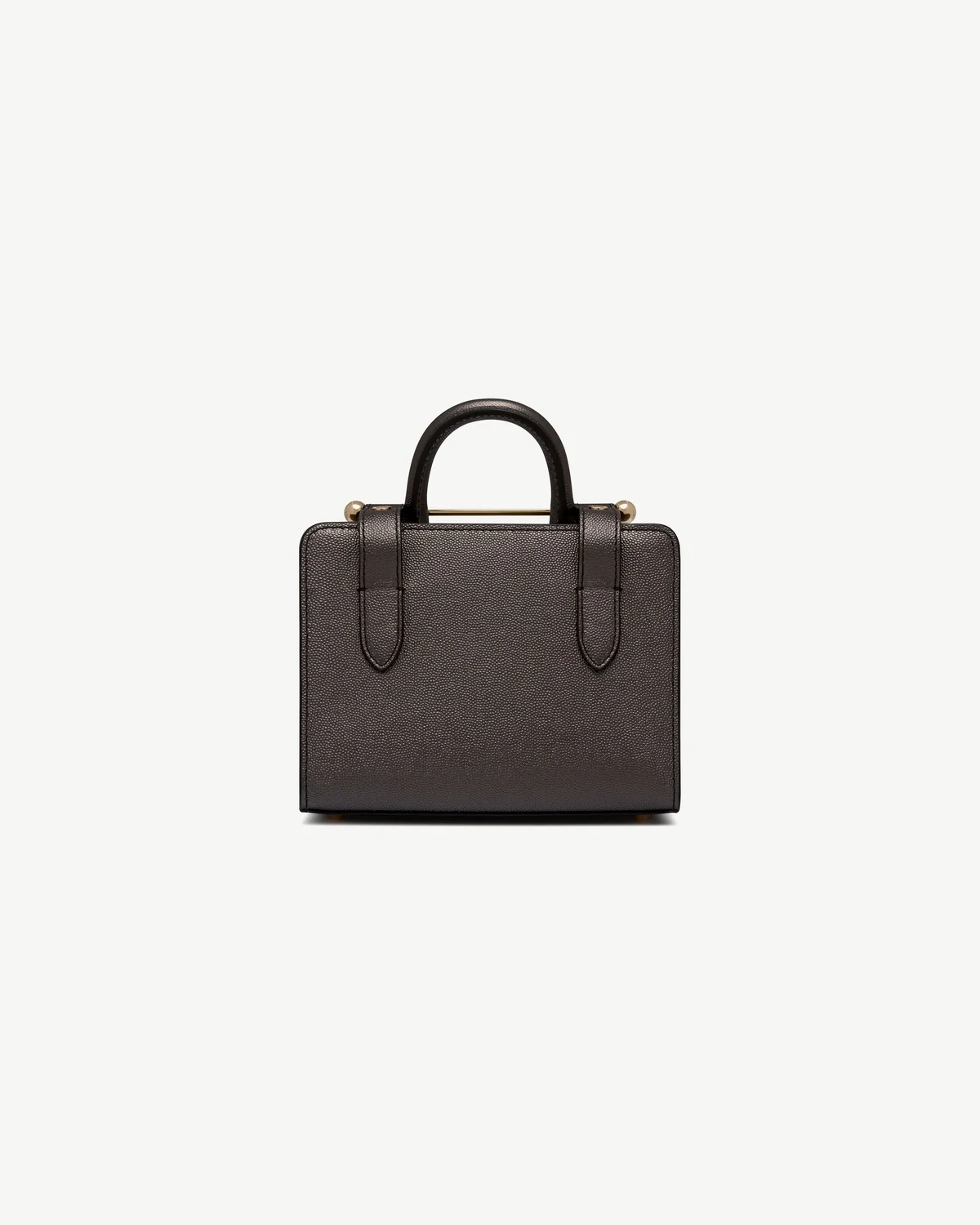 Nano Tote - Metallic Anthracite Caviar