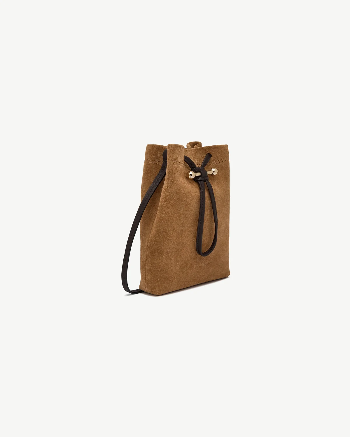 Osette Midi Pouch - Toffee Suede/Espresso