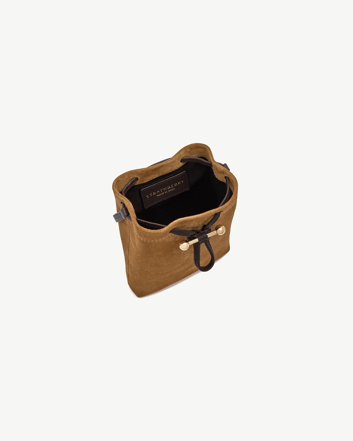 Osette Midi Pouch - Toffee Suede/Espresso