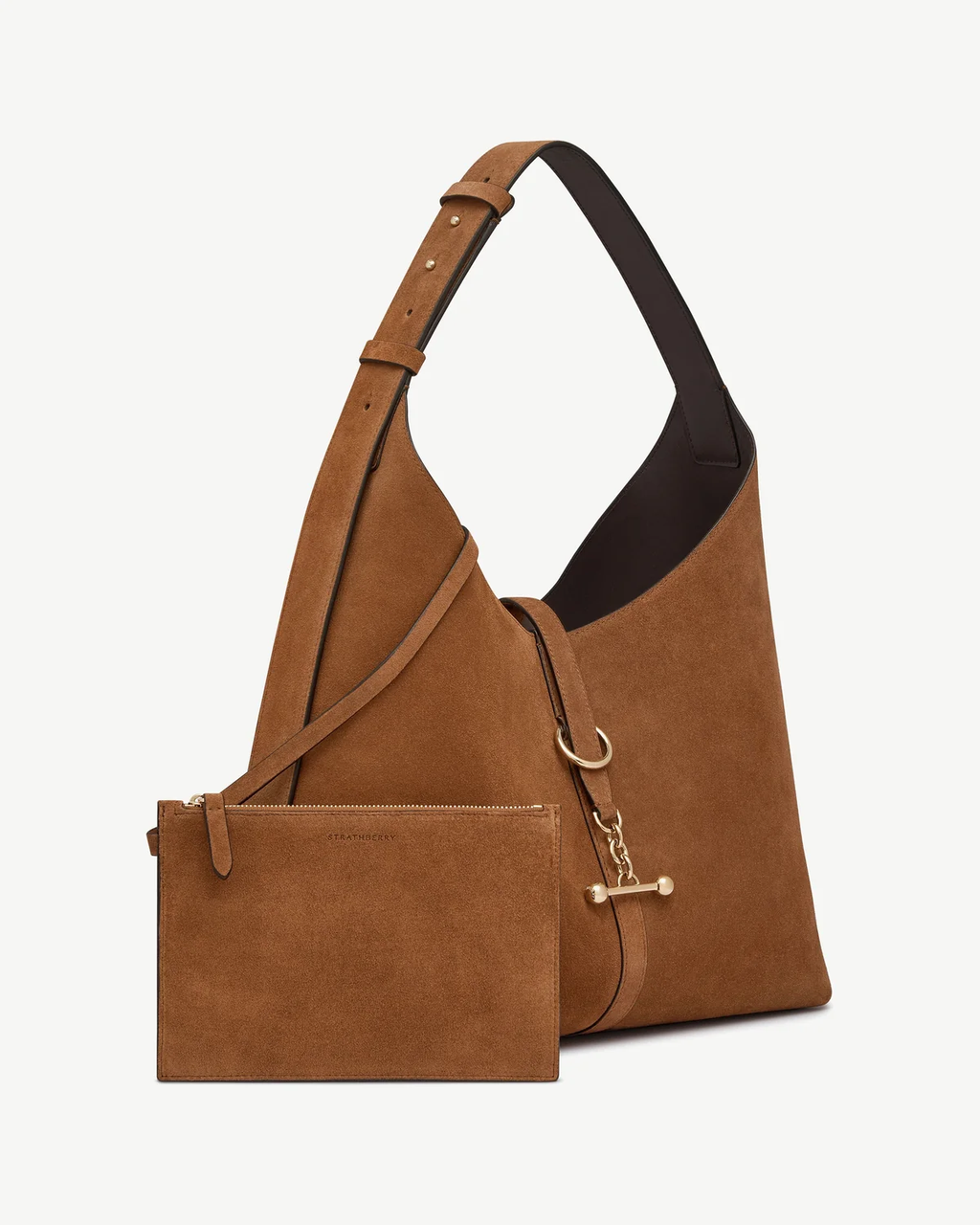 Kite Hobo Maxi - Tan Suede