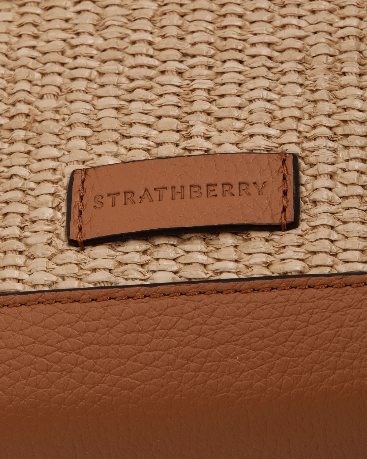 Mosaic Nano - Tan/Natural Raffia
