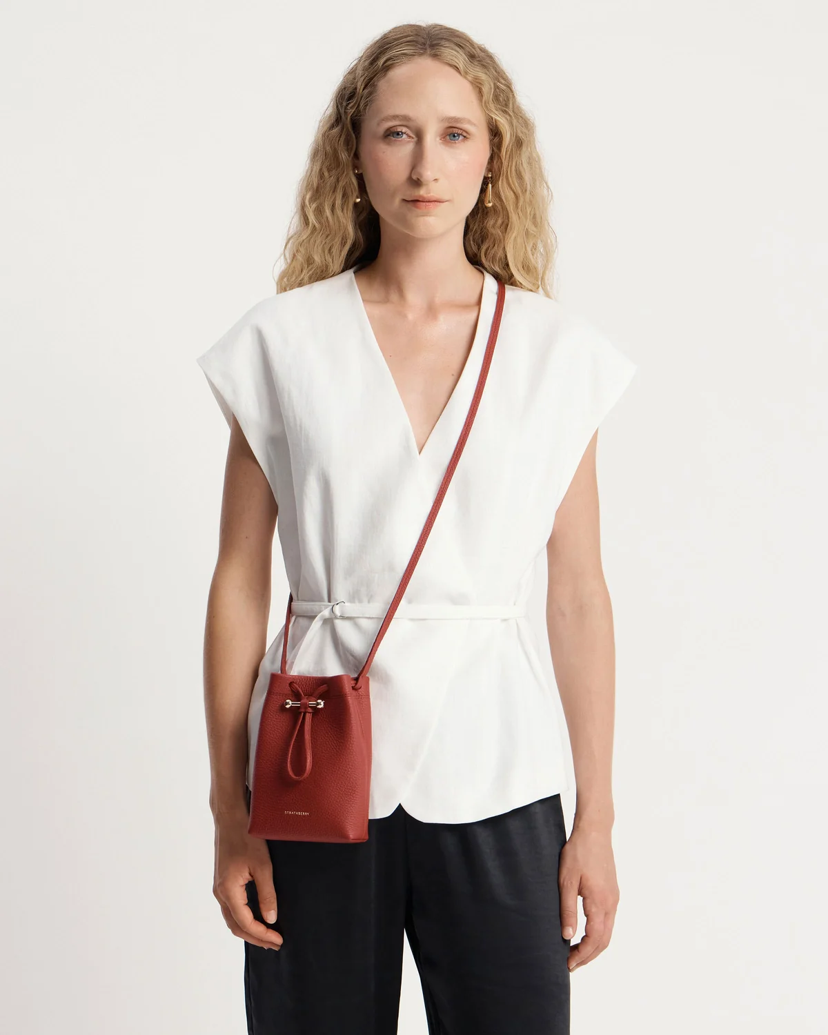 Osette Midi Pouch - Levanto Red