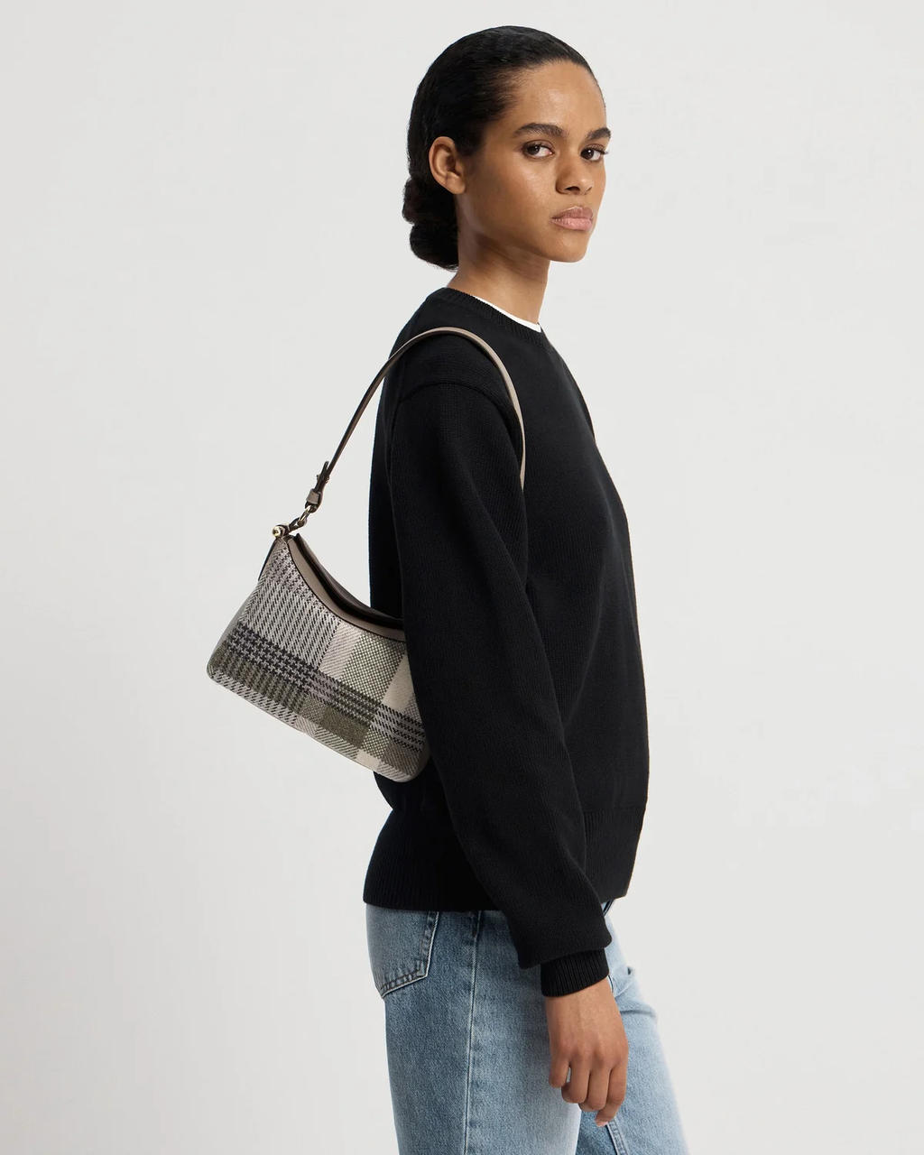 Sway - Strathberry Tartan Taupe