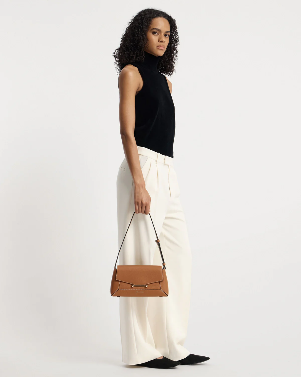 Mosaic Shoulder - Tan