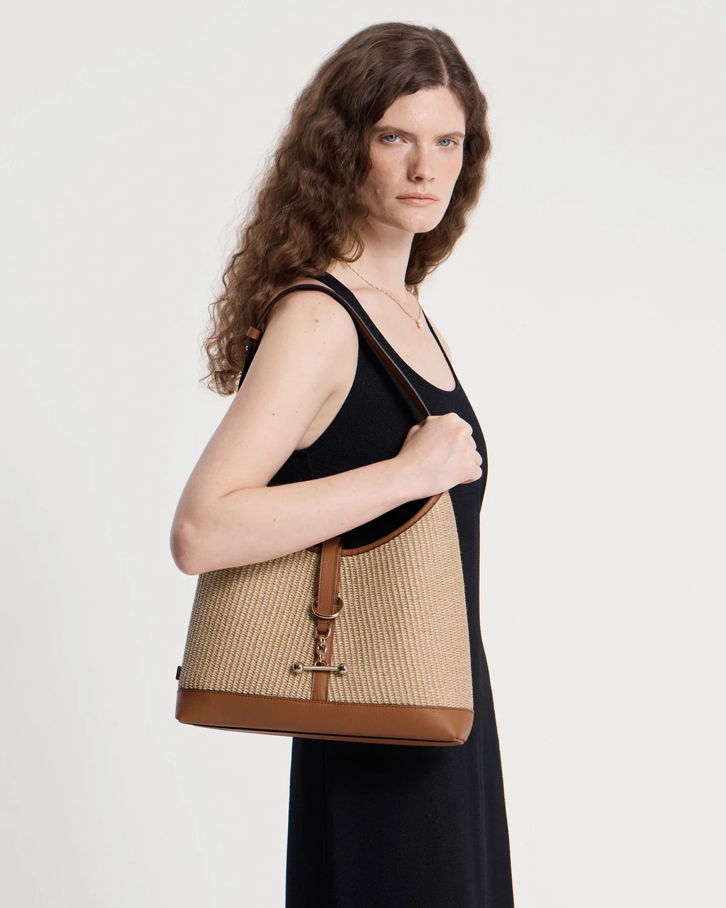 Kite Hobo - Tan/Natural Raffia