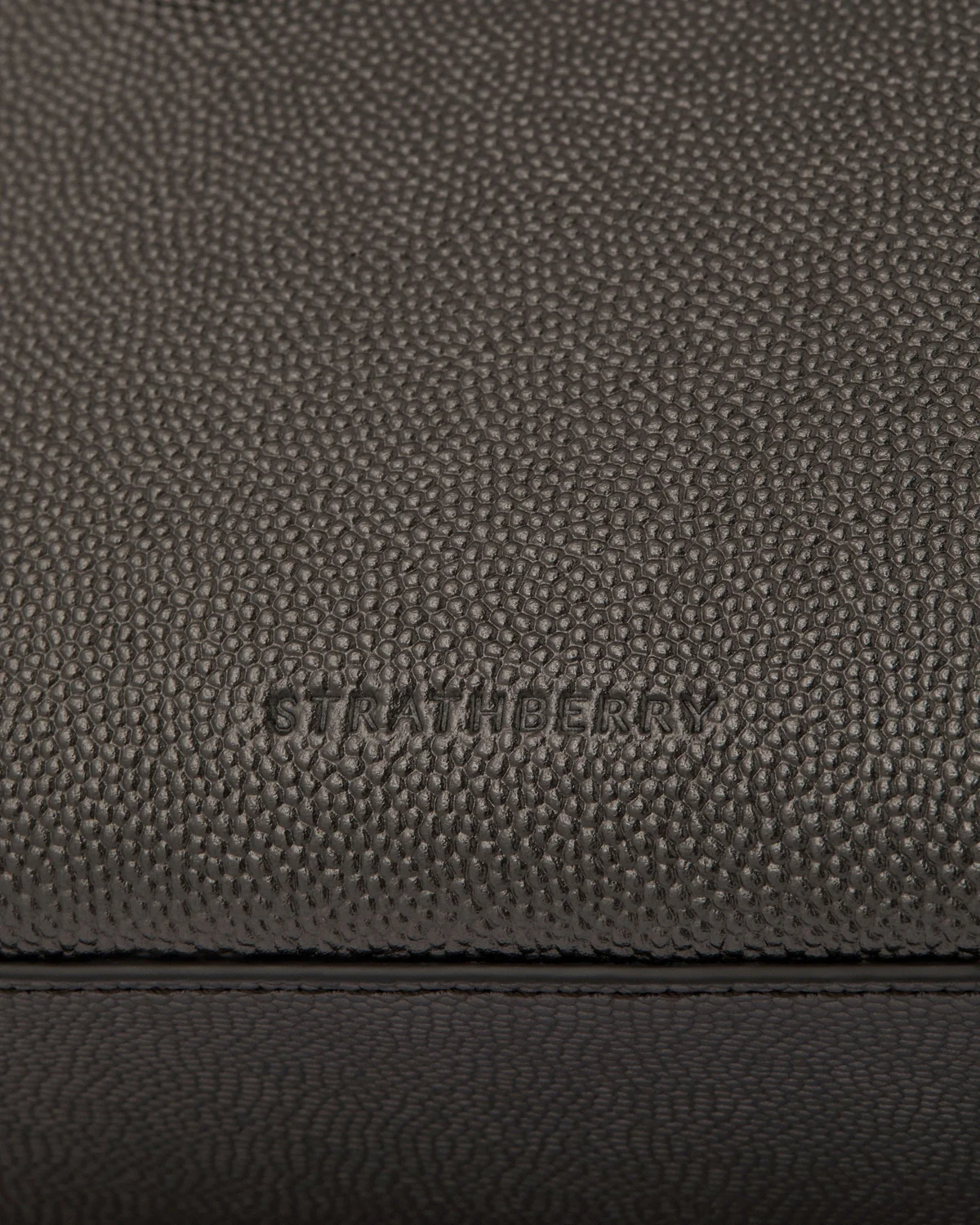 Nano Tote - Metallic Anthracite Caviar