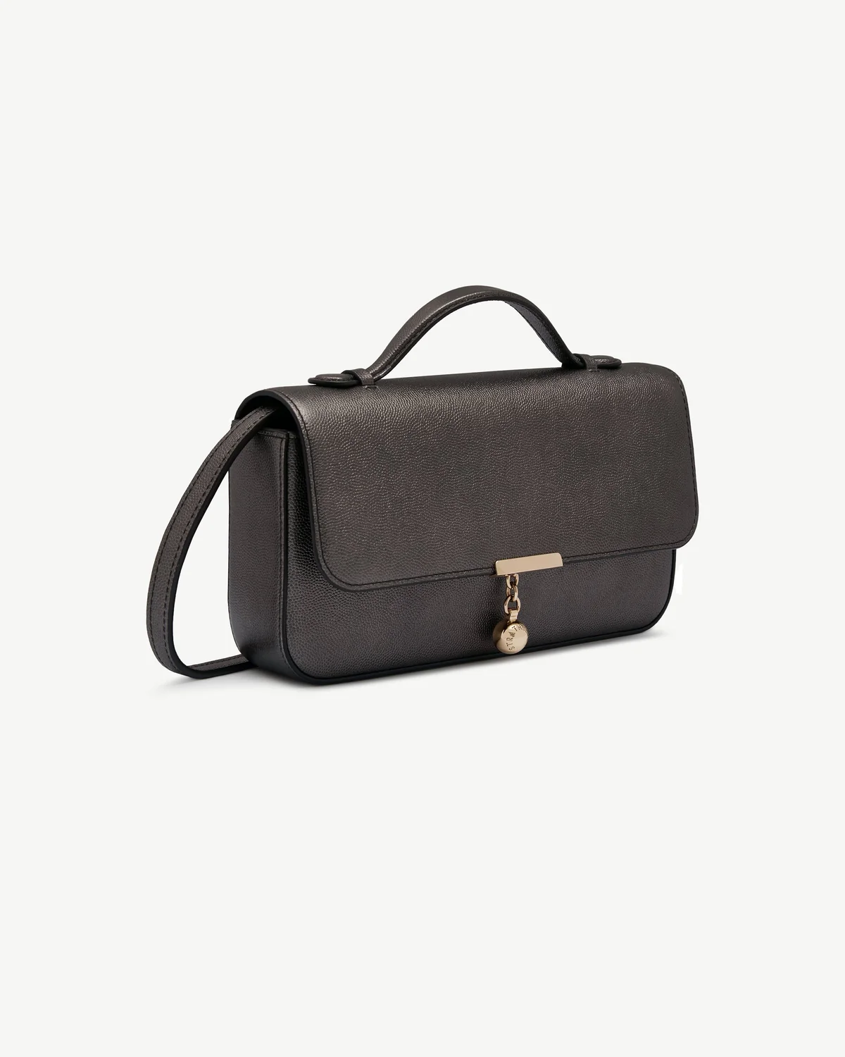 Nocturn Clutch - Metallic Anthracite Caviar