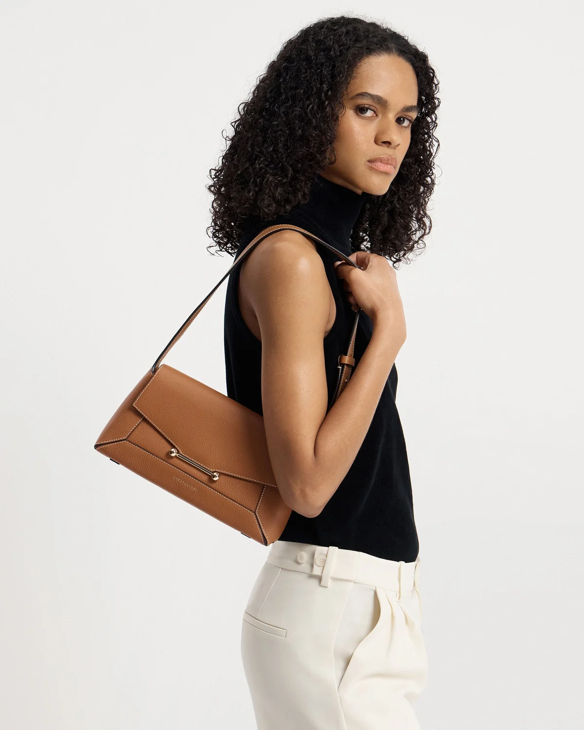 Mosaic Shoulder - Tan