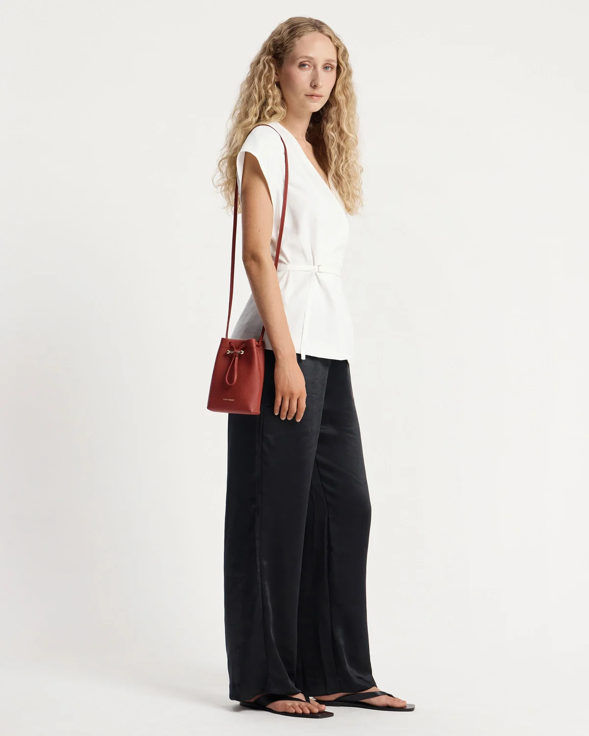 Osette Midi Pouch - Levanto Red