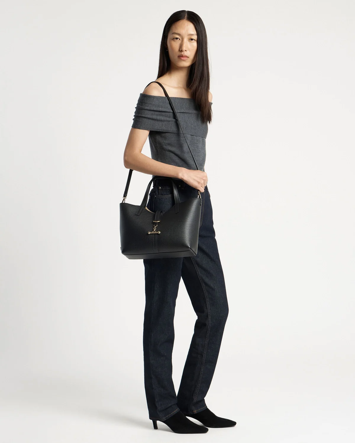 Kite Tote Midi - Black