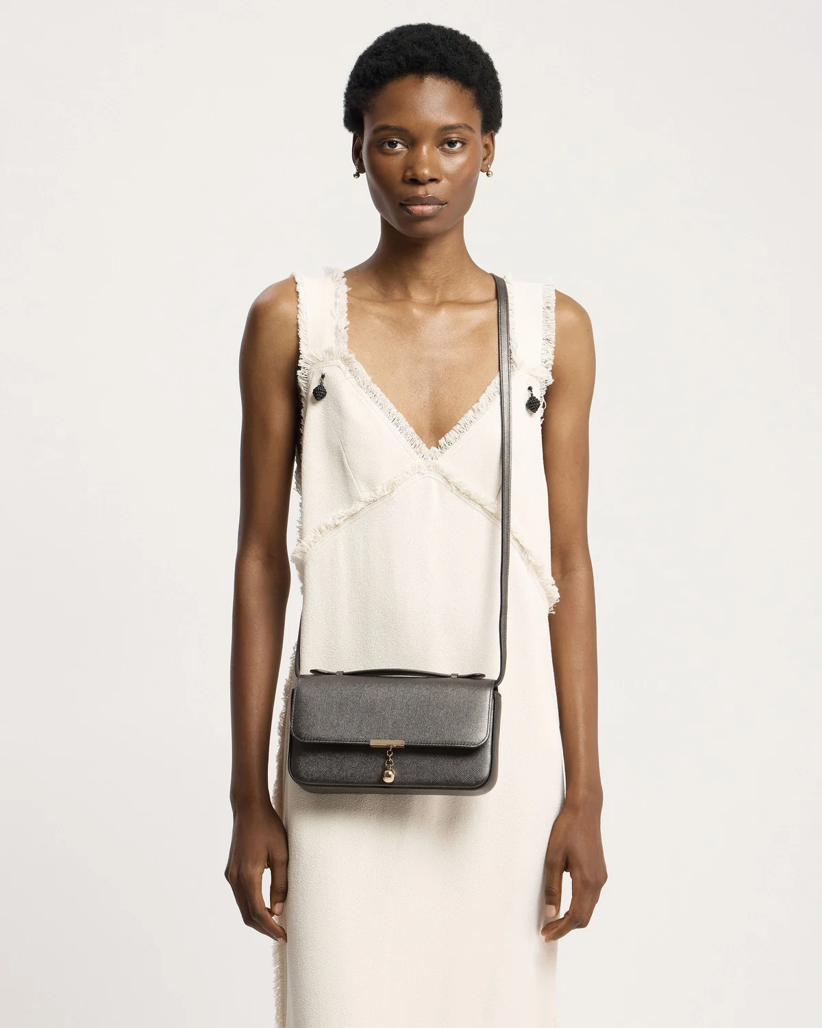 Nocturn Clutch - Metallic Anthracite Caviar