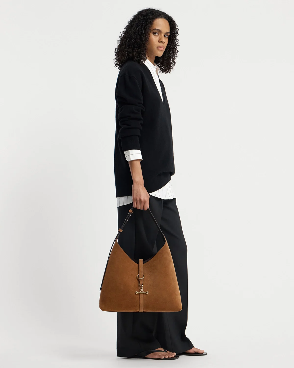 Kite Hobo Maxi - Tan Suede