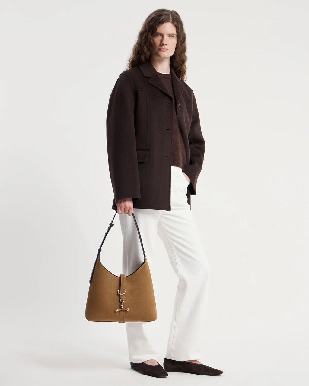 Kite Hobo - Toffee Suede/Espresso