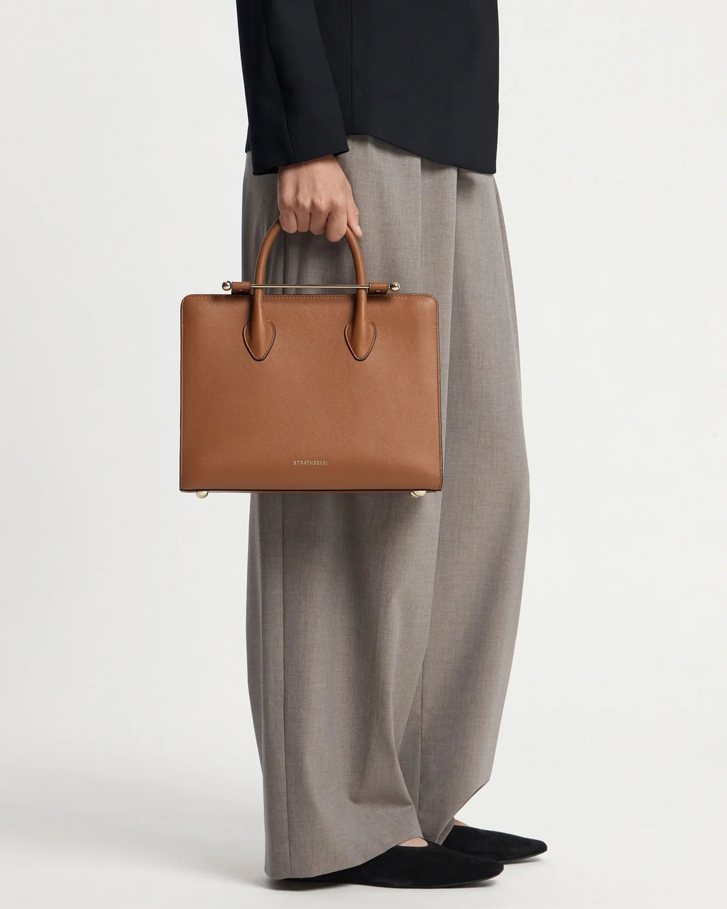 Midi Tote - Chestnut