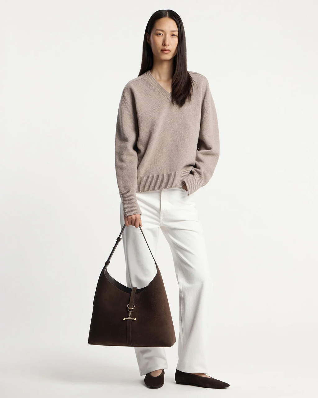 Kite Hobo Maxi - Chocolate Suede