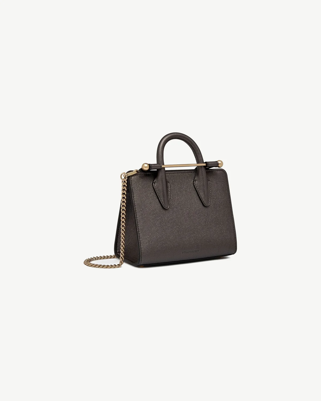 Nano Tote - Metallic Anthracite Caviar