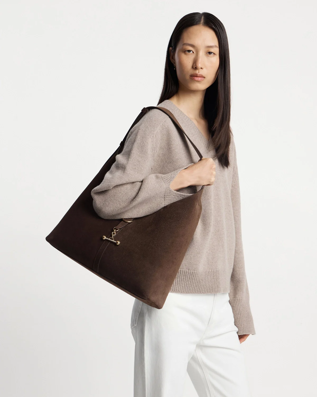Kite Hobo Maxi - Chocolate Suede