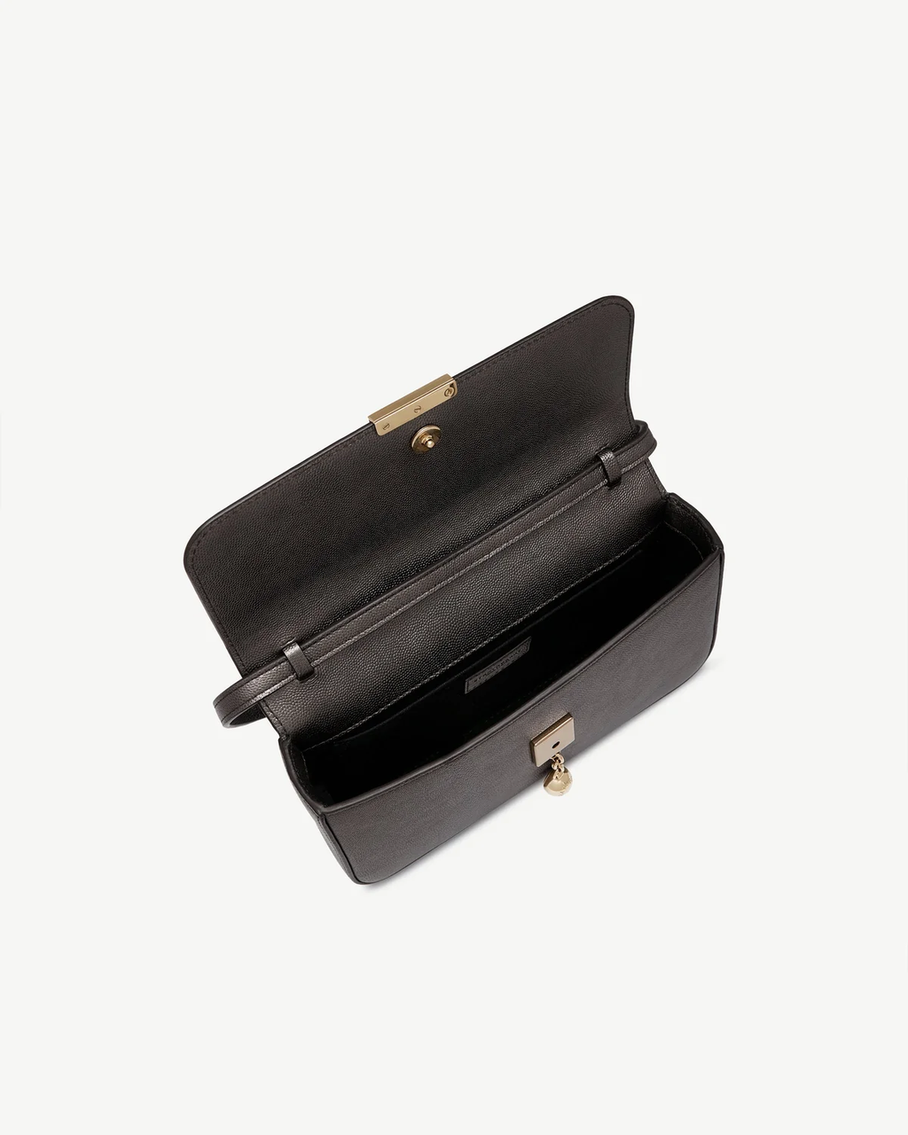 Nocturn Clutch - Metallic Anthracite Caviar