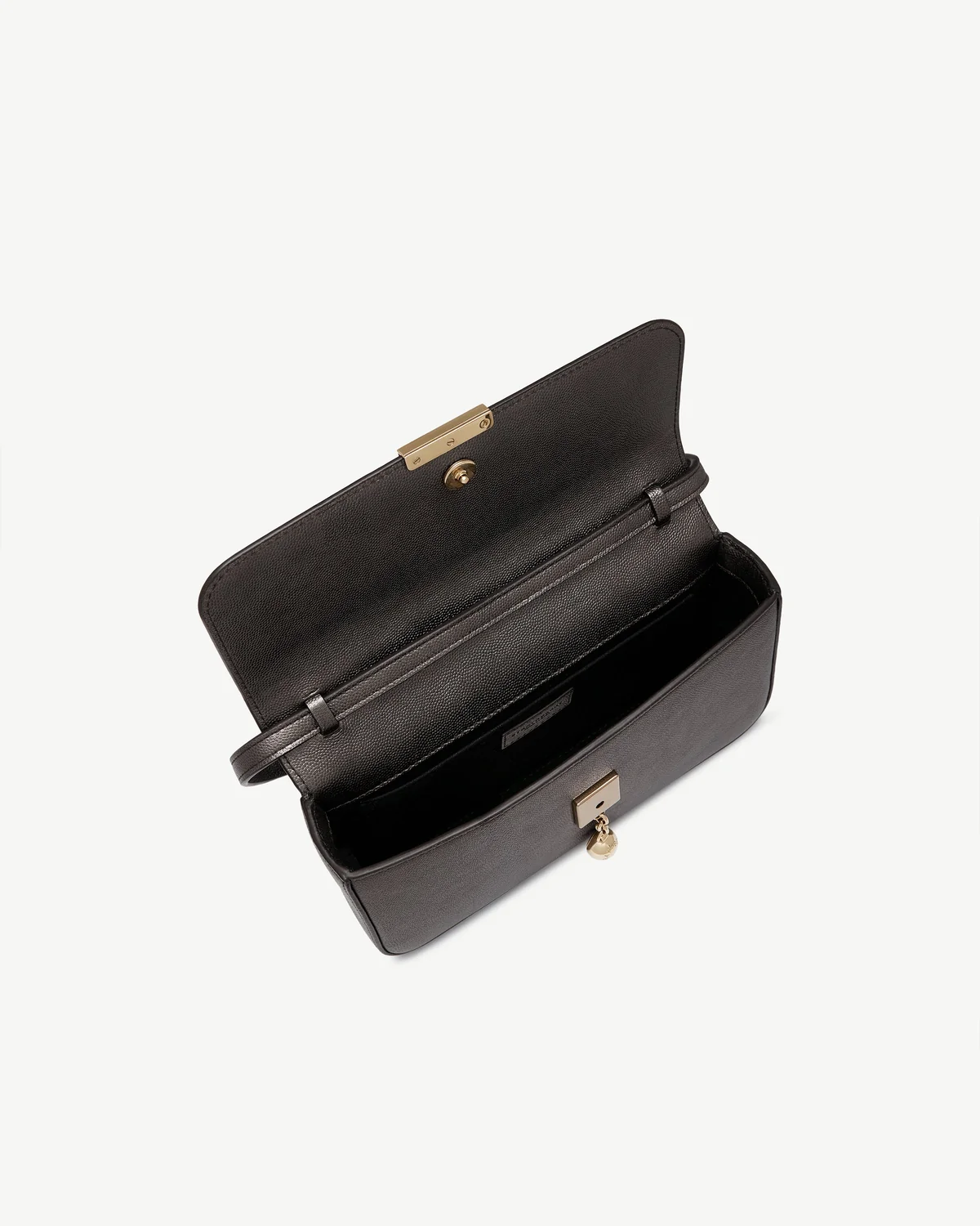 Nocturn Clutch - Metallic Anthracite Caviar
