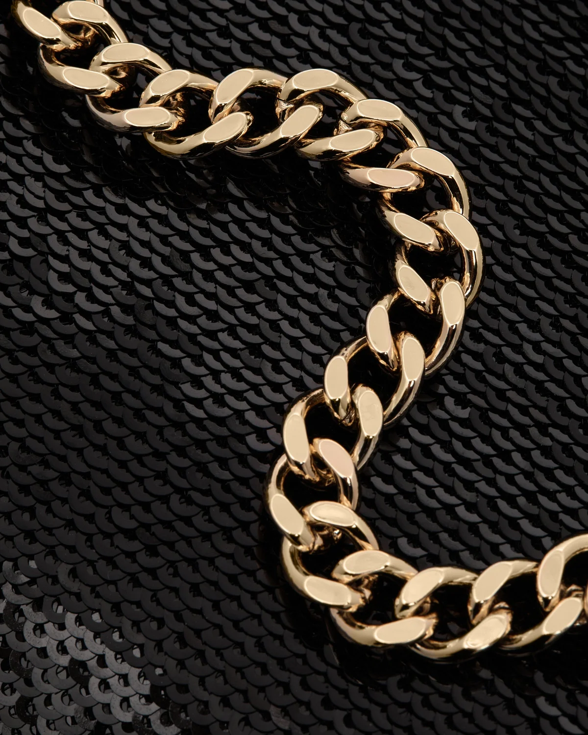 Nano Tote - Black Sequins