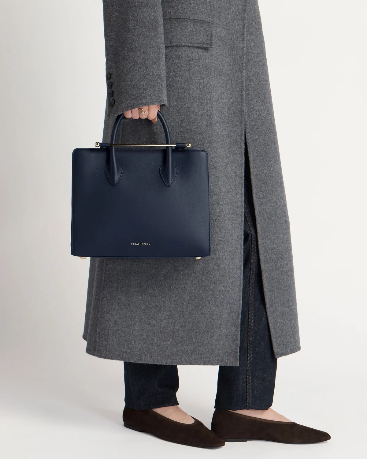 Midi Tote - Marine Blue