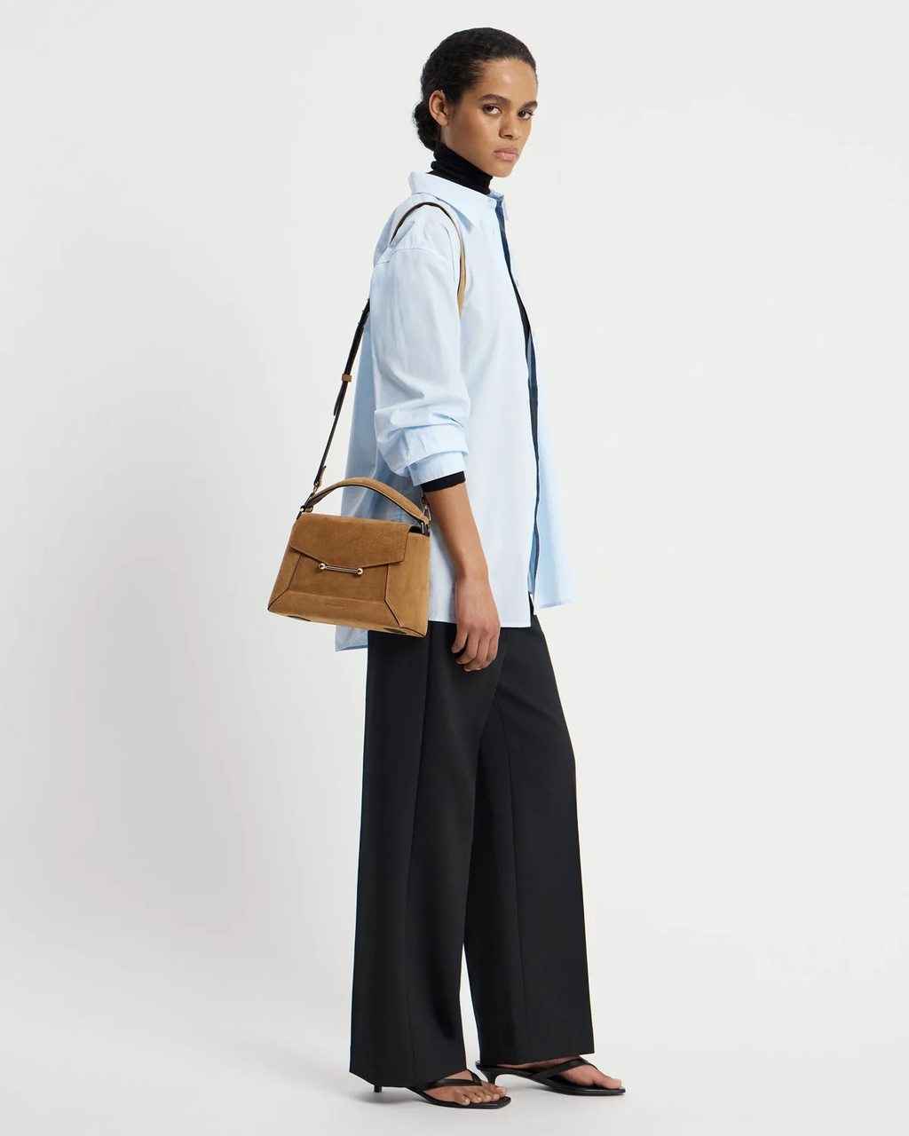 Mosaic Bag - Toffee Suede/Espresso