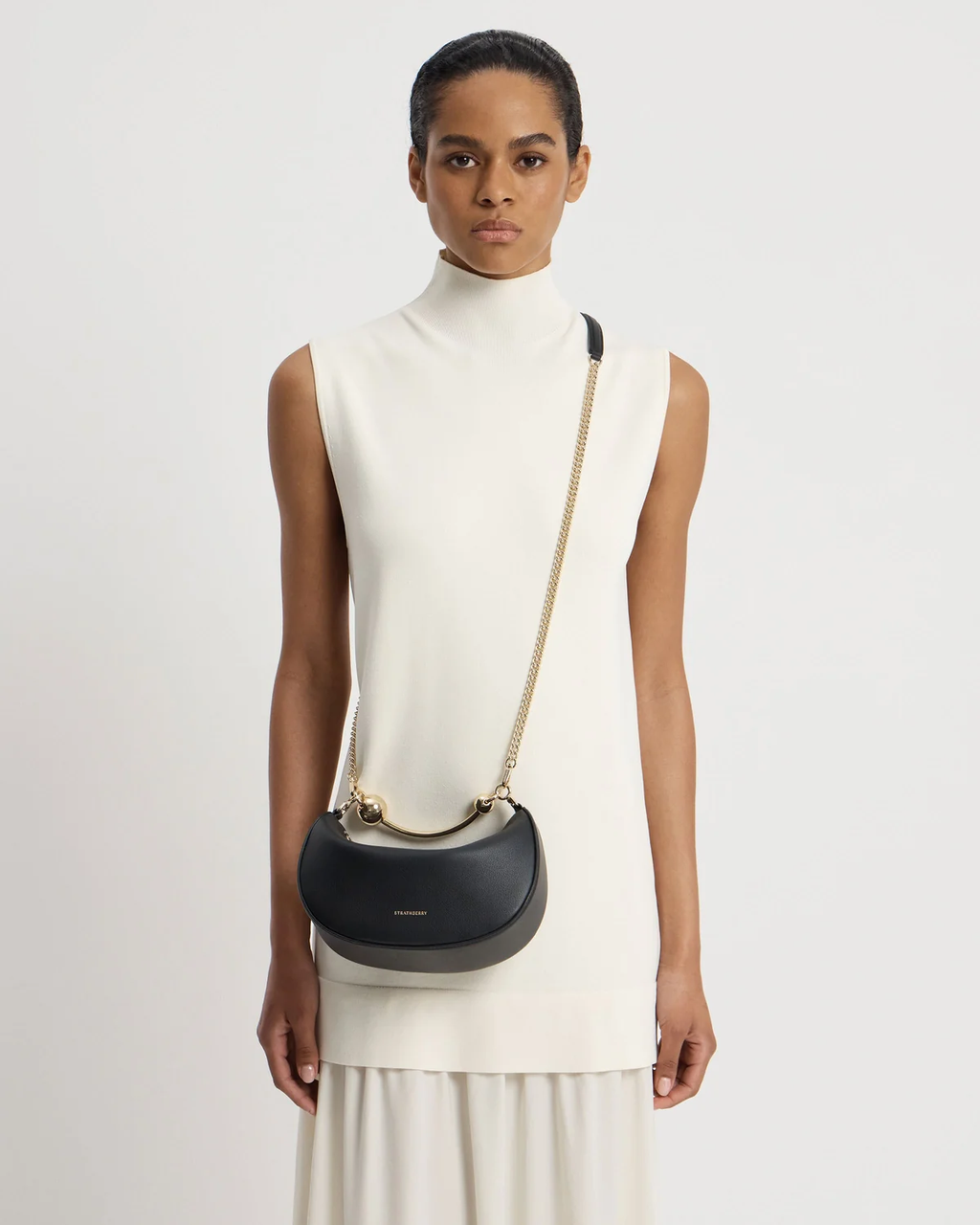 Crescent Moon Mini - Black