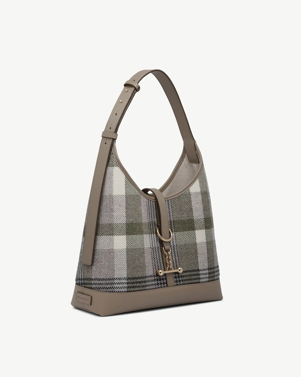 Kite Hobo - Strathberry Tartan Taupe