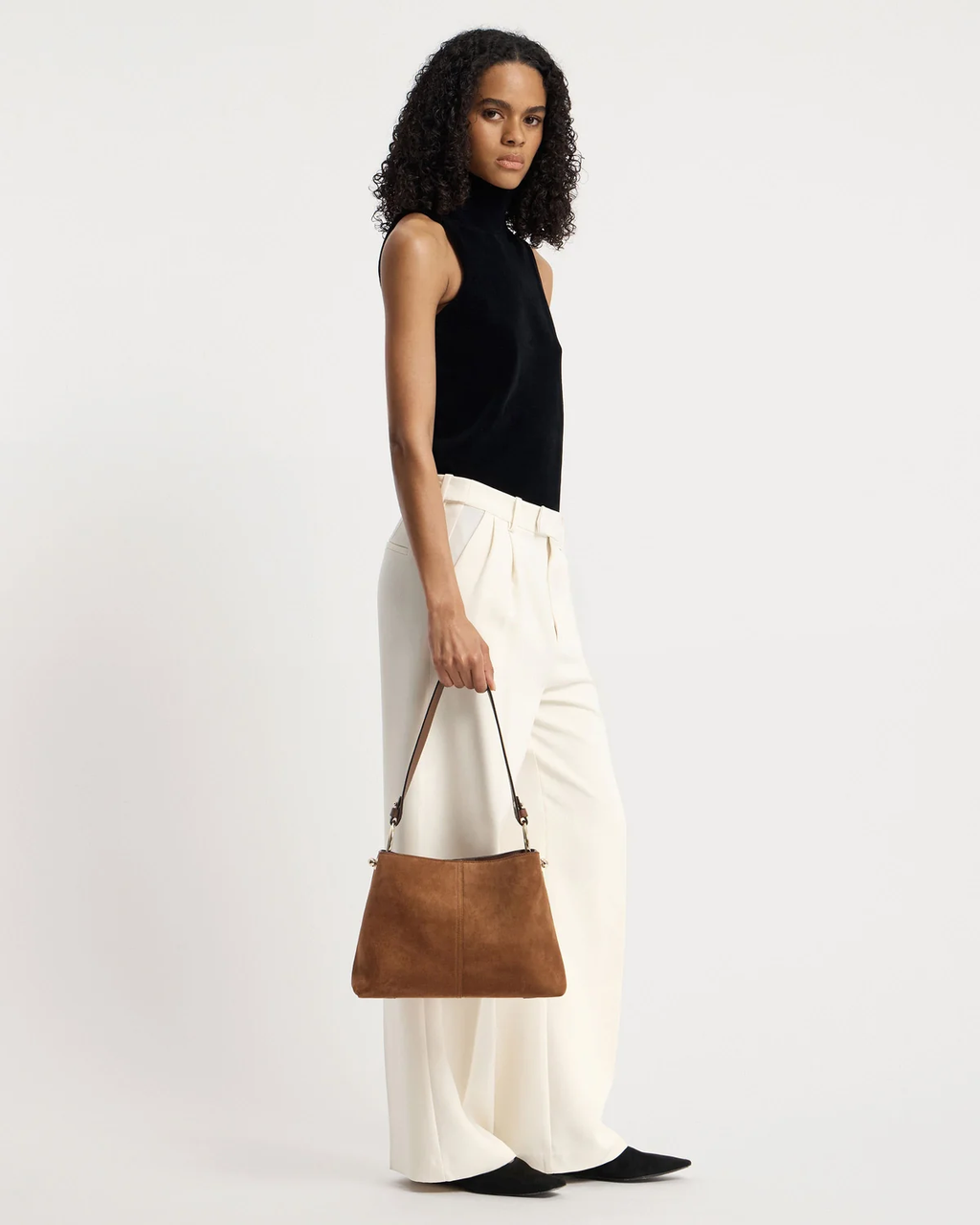 Lana Hobo - Tan Suede