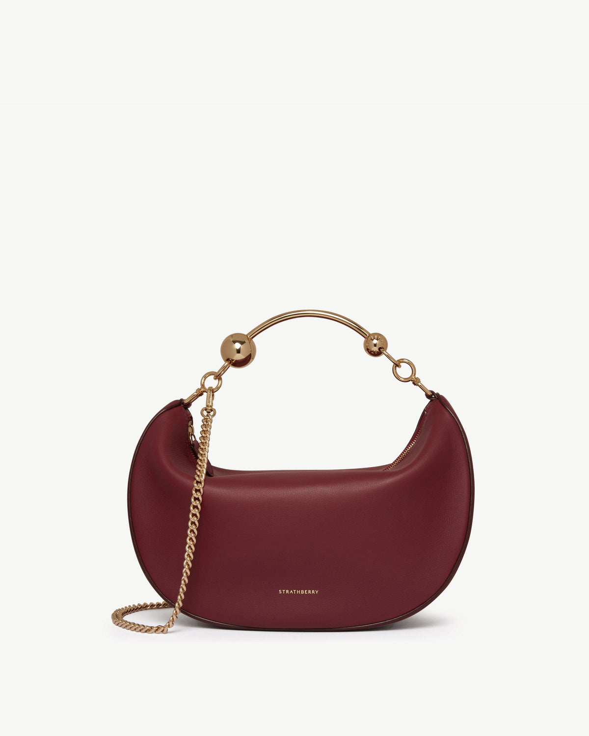 Crescent Moon - Oxblood