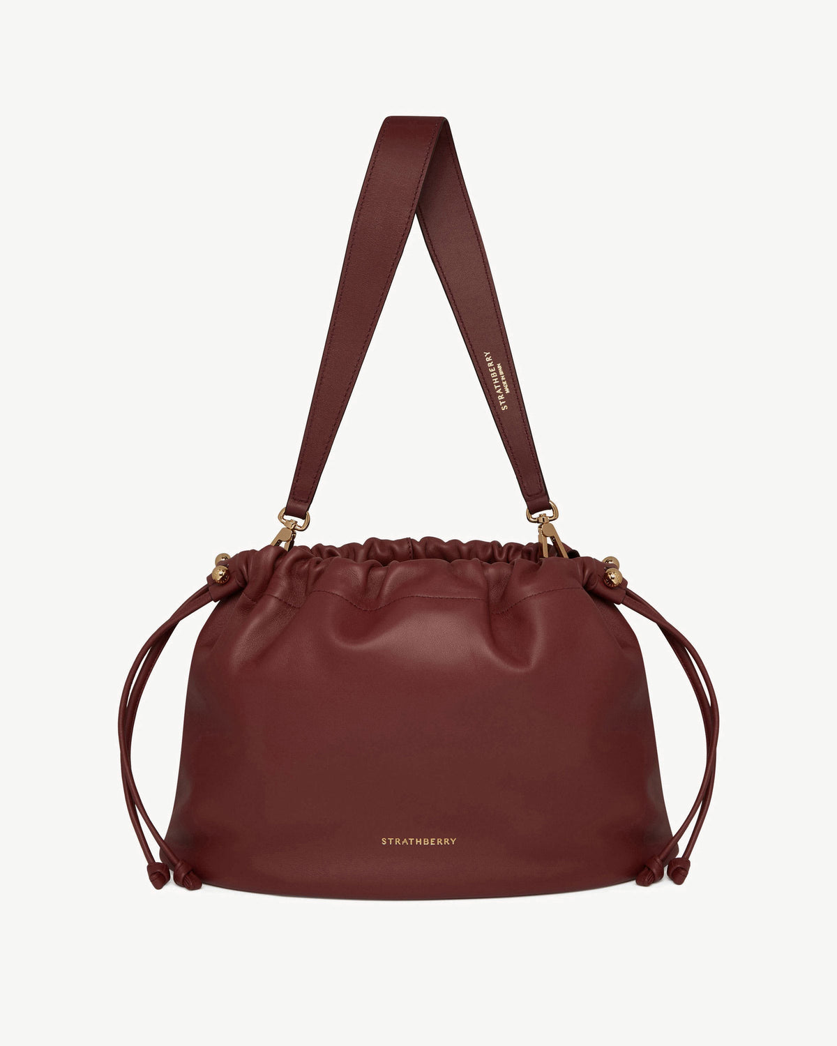 Charlotte Midi Drawstring - Oxblood