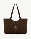 Kite Tote - Suede Chocolate