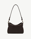 Sway - Chocolate Woven Leather