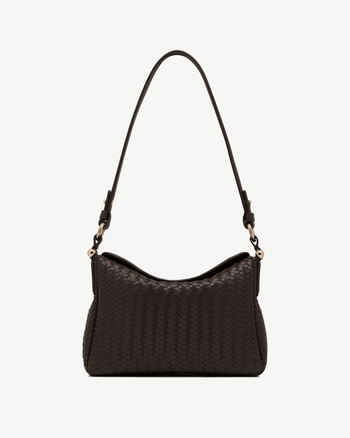 Sway - Chocolate Woven Leather