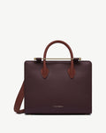 Midi Tote - Burgundy/Walnut/Chestnut