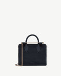Mini Tote - Navy Suede