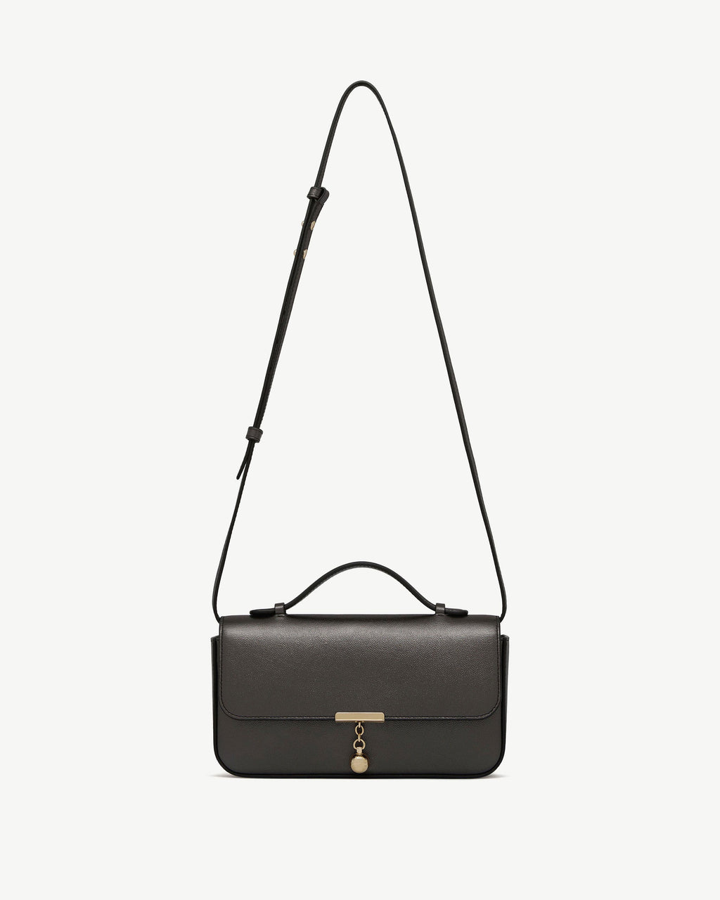 Nocturn Clutch - Metallic Anthracite Caviar
