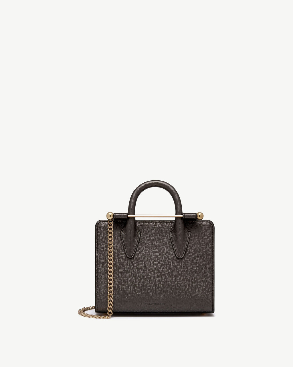 Nano Tote - Metallic Anthracite Caviar