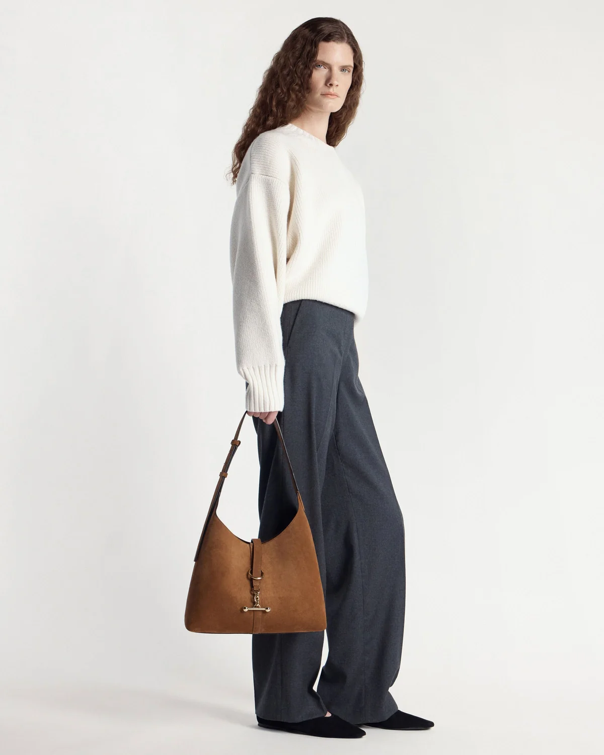Kite Hobo - Tan Suede