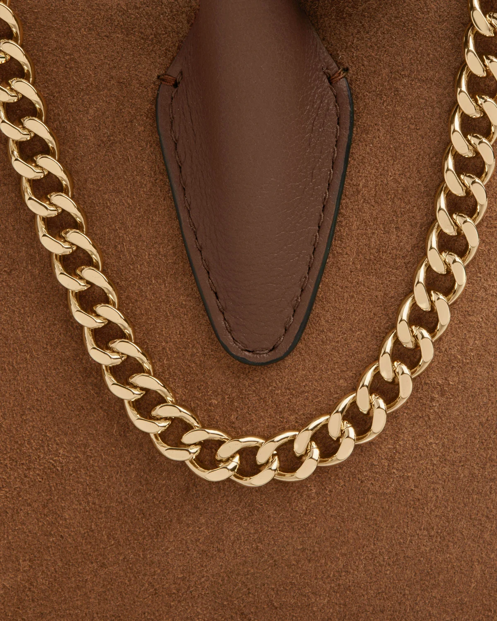 Mini Tote - Tan Suede