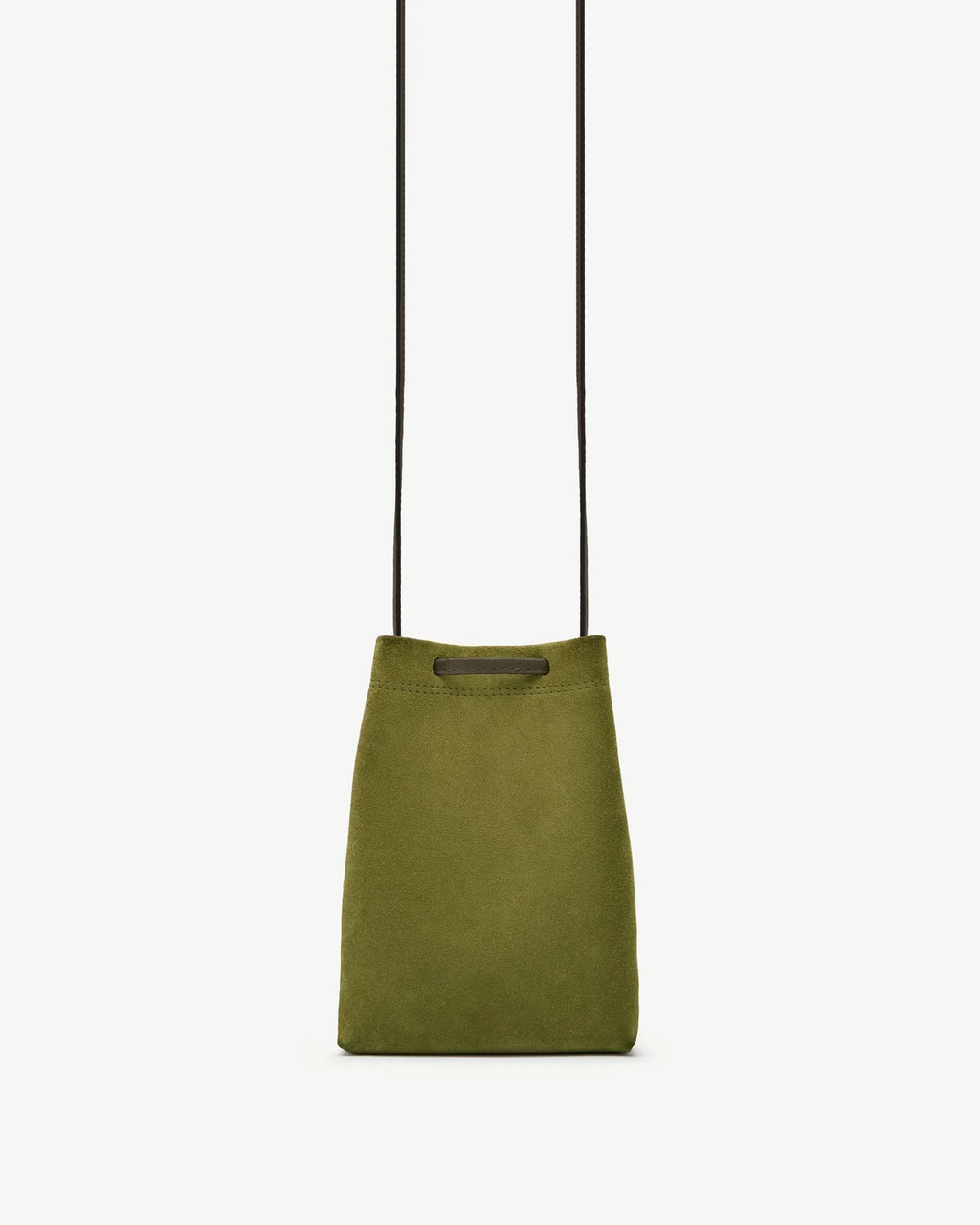 Osette Midi Pouch - Lime Suede/Khaki