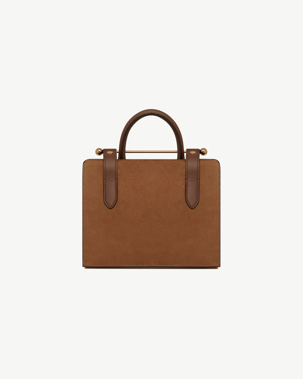 Mini Tote - Tan Suede