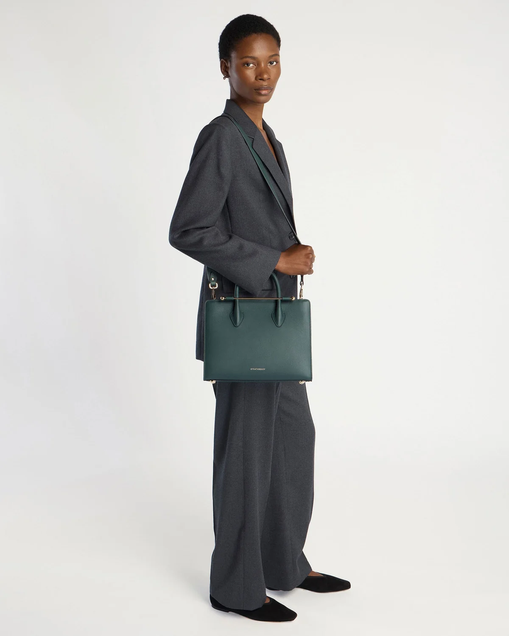 Midi Tote - Bottle Green