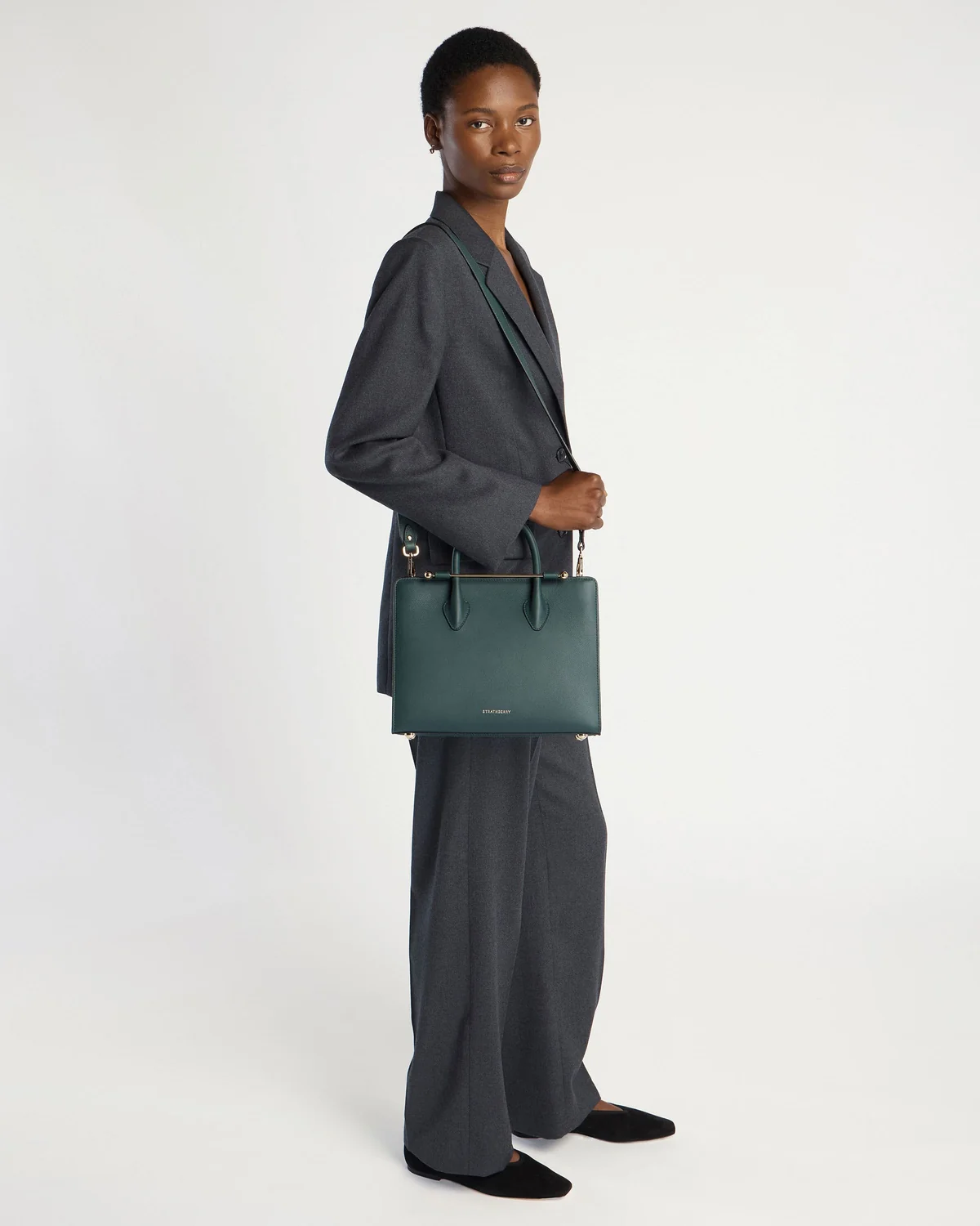 Midi Tote - Bottle Green