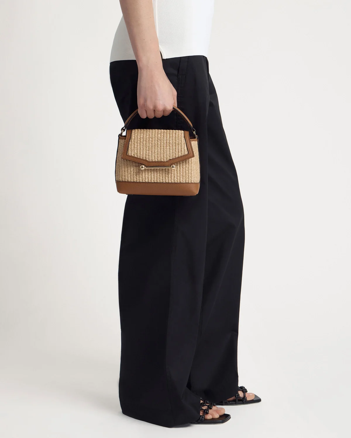 Mosaic Nano - Tan/Natural Raffia