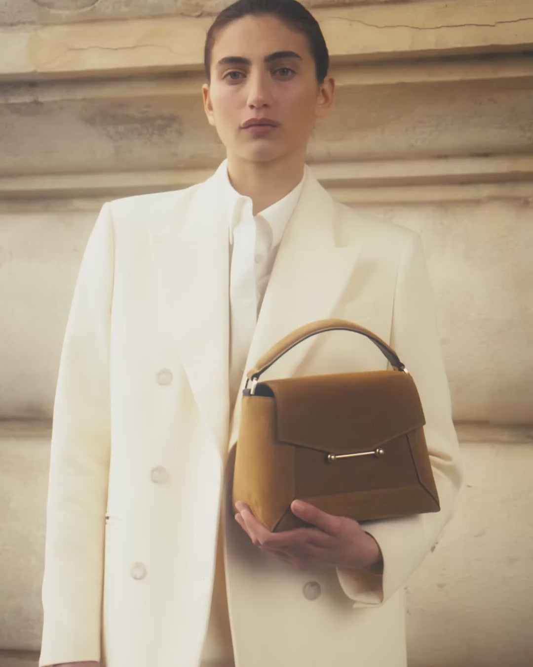 Mosaic Bag - Toffee Suede/Espresso
